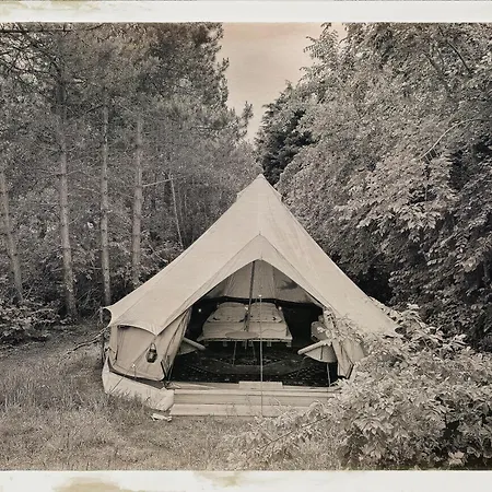 Bell Tent Binnen Duin Luxury tent 't Horntje