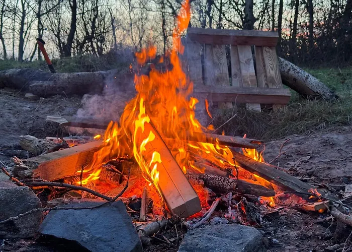 Lyxtält Bell Tent Binnen Duin 't Horntje